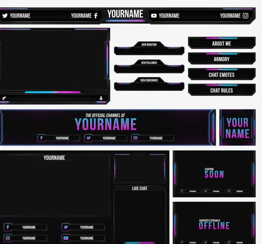 Twitch & Stream Overlays